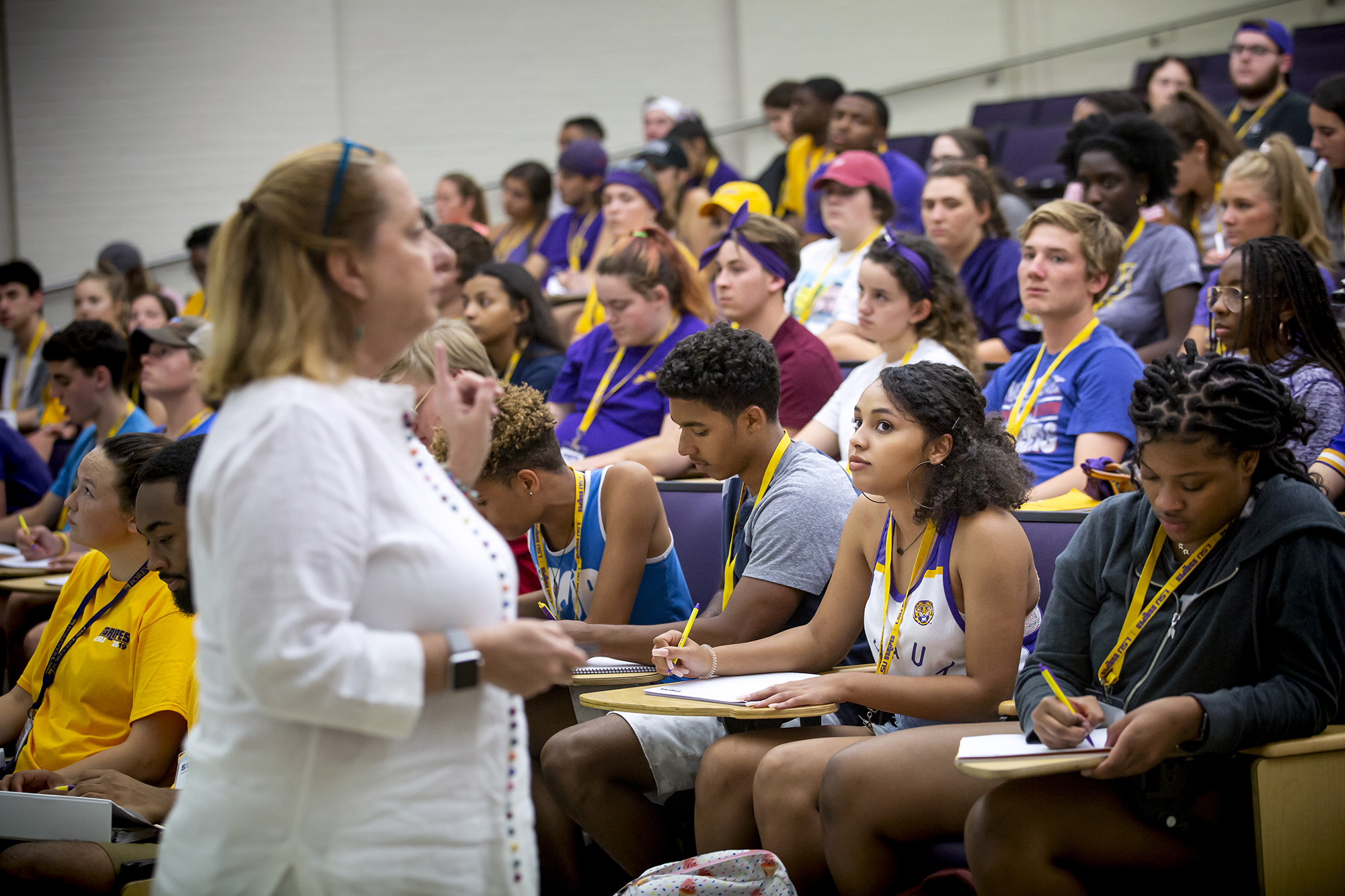 engineering class LSU classroom
