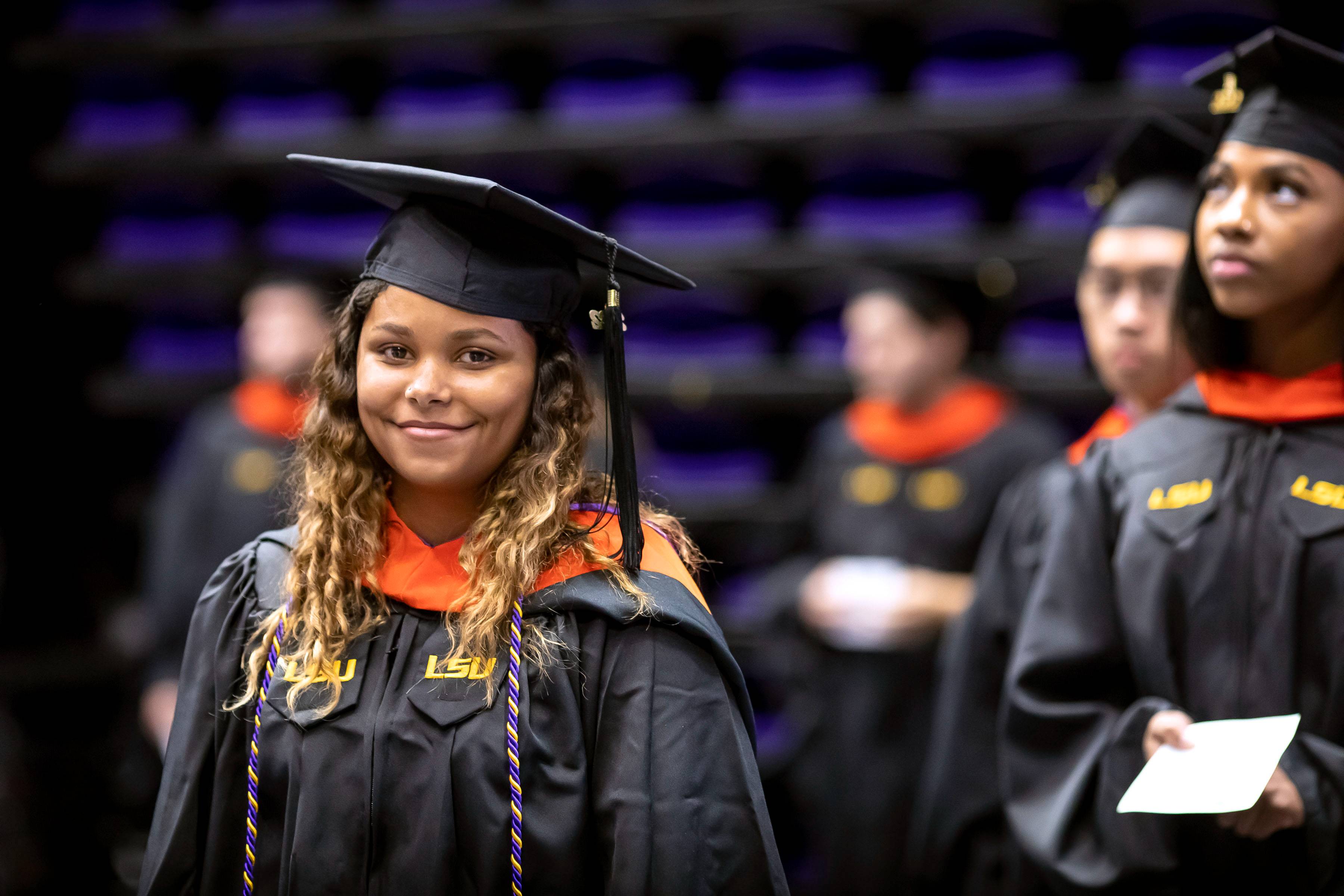 woman master's graduate