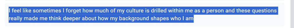 feedback