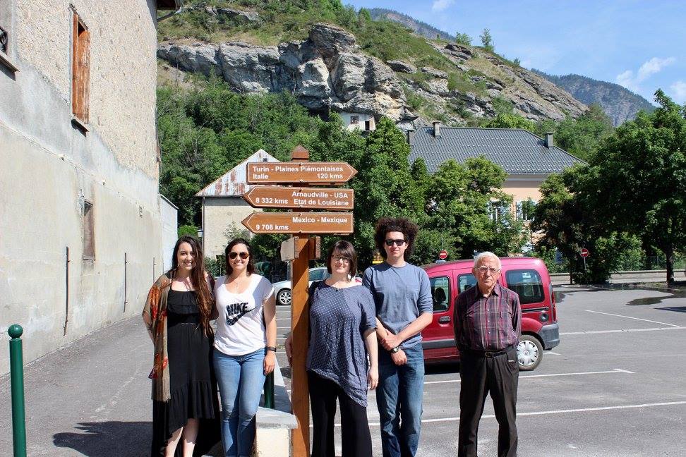 Happy LSU Students in the Ubaye Valley Program