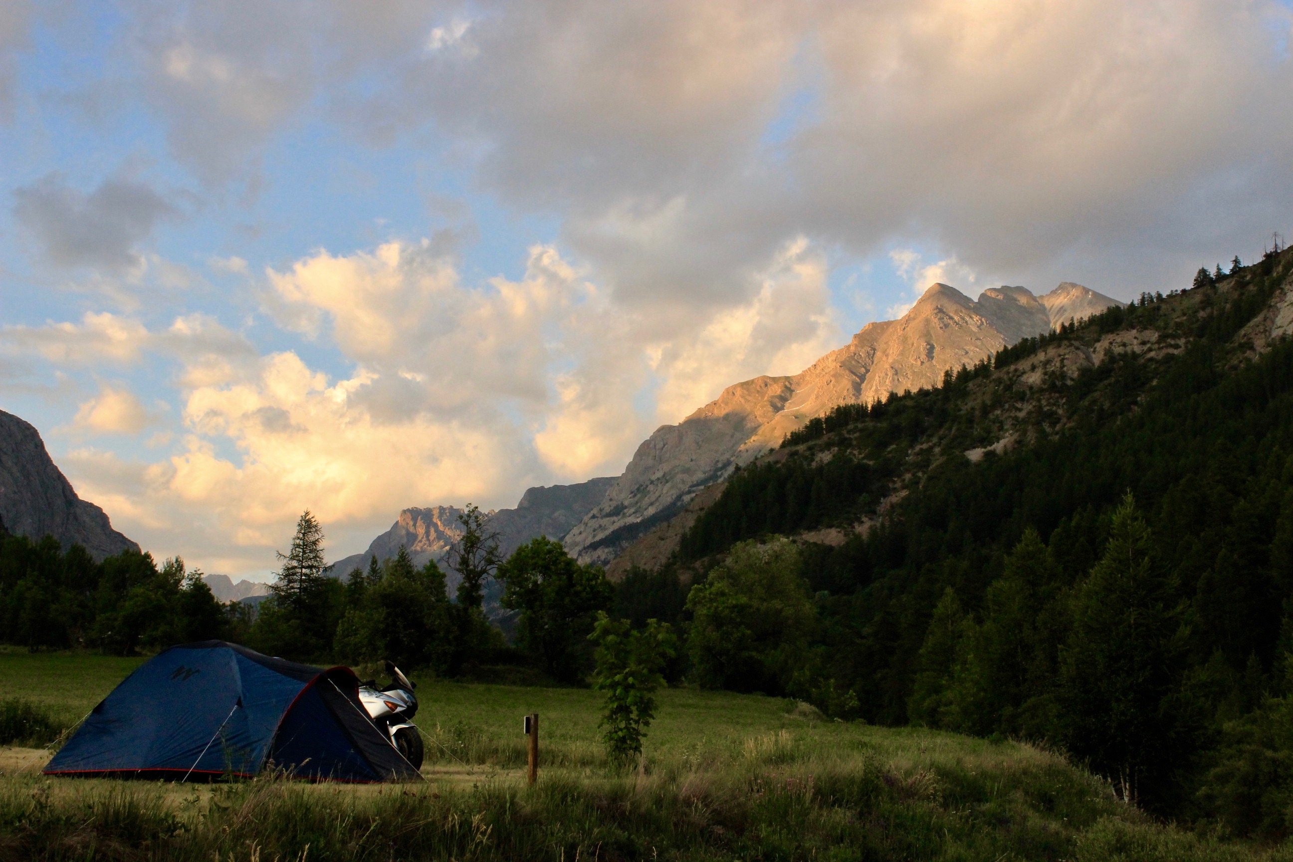 Beautiful image of the Ubaye Mountains