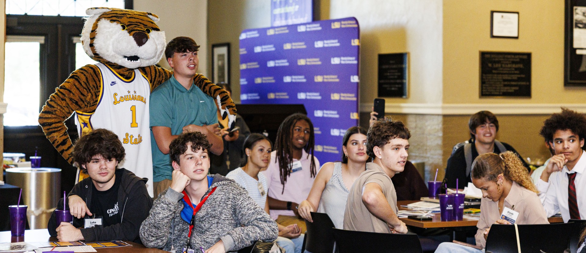 Students at Fall Invitational