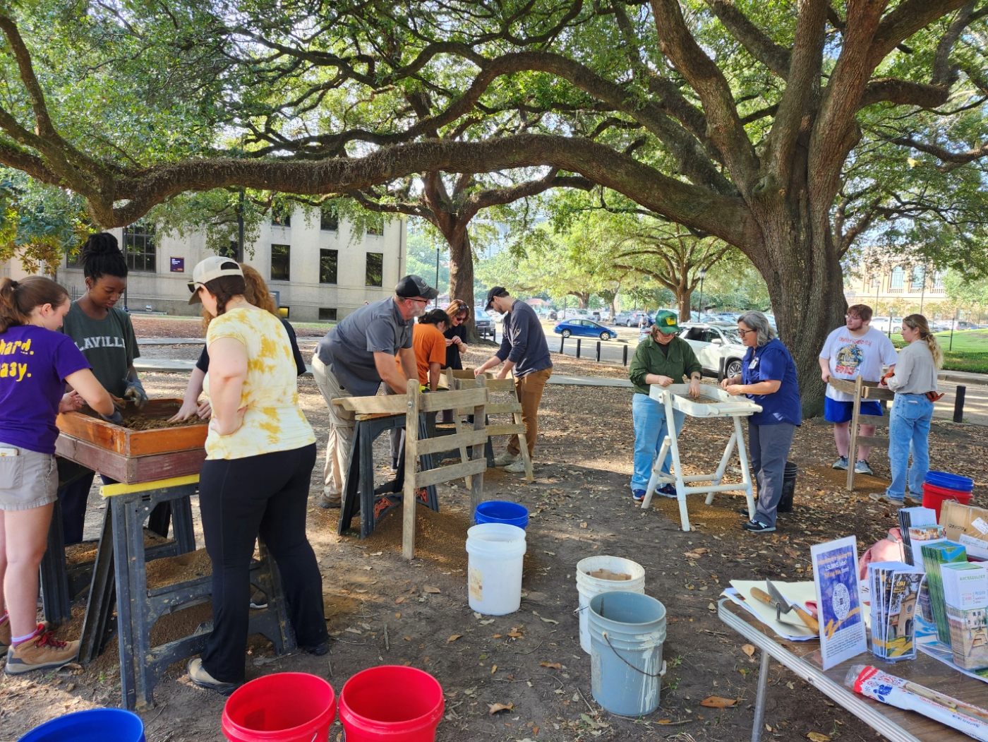 Event at the mounds