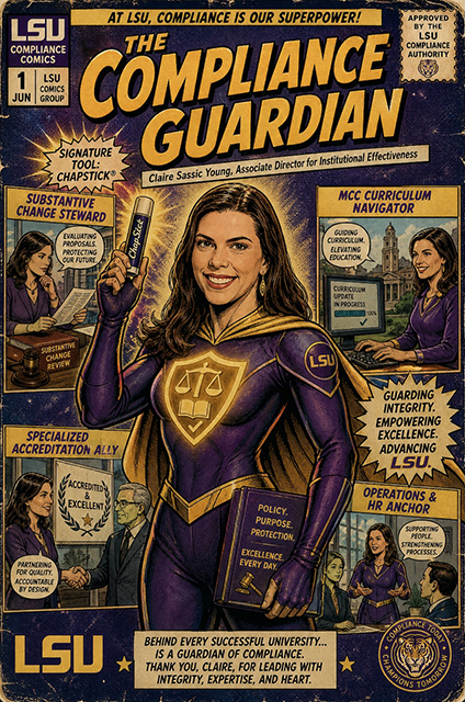 Comic Image of Claire Sassic Young