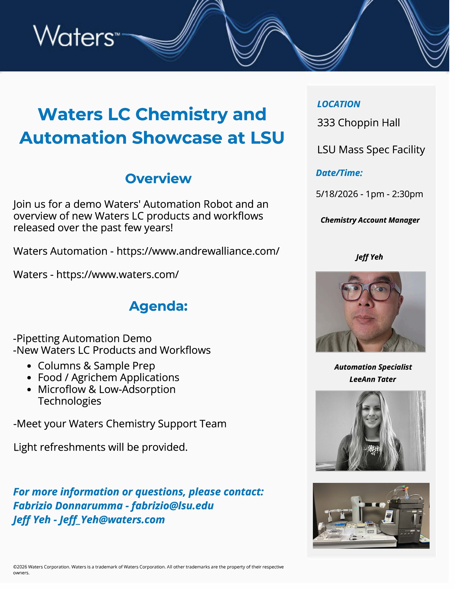 Waters Demo on May 18 Waters Demo on May 18