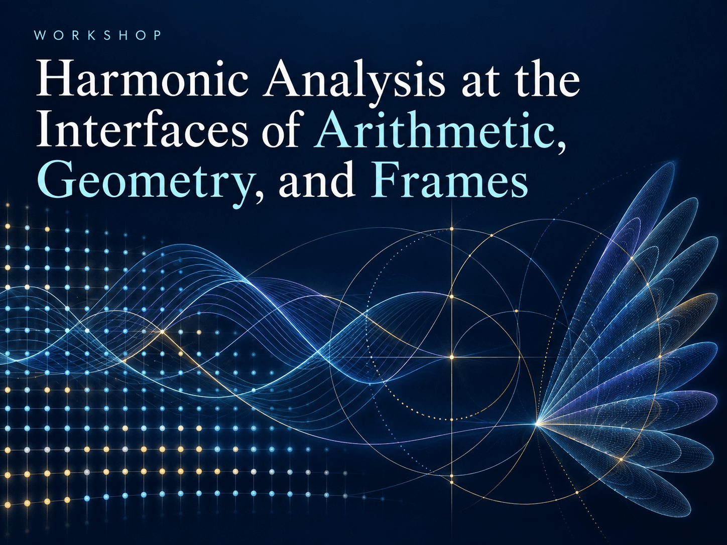 Harminic Analysis Workshop graphic