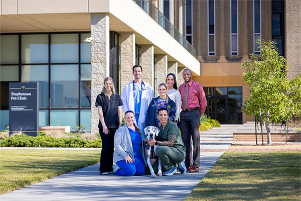 Zatanna with her medical care team